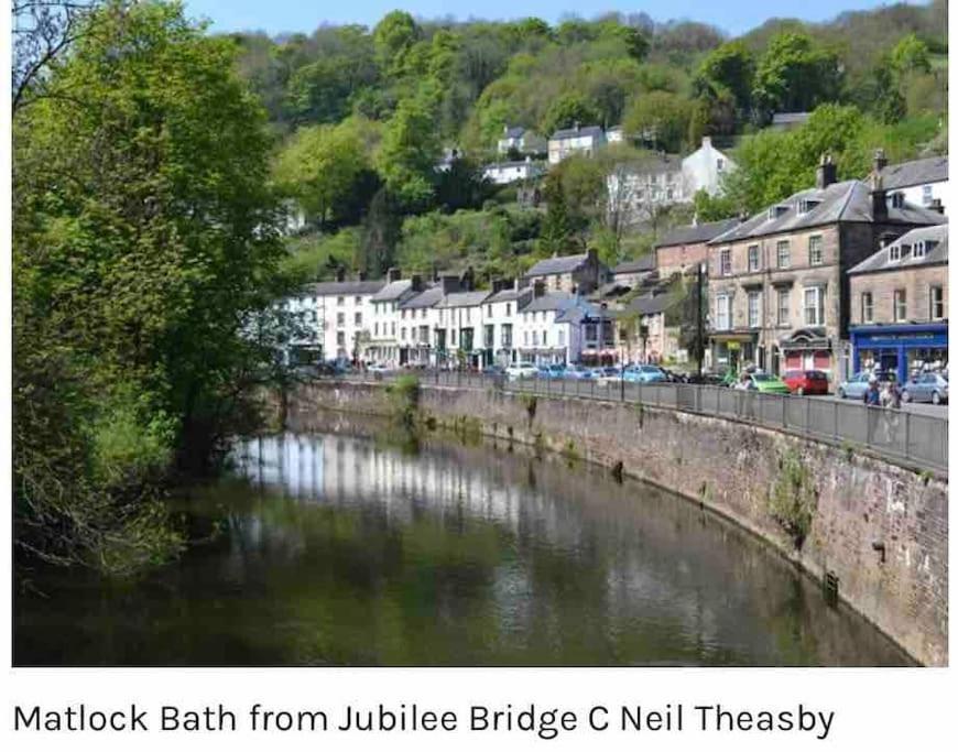 Historic Georgian Property Matlock Bath المظهر الخارجي الصورة
